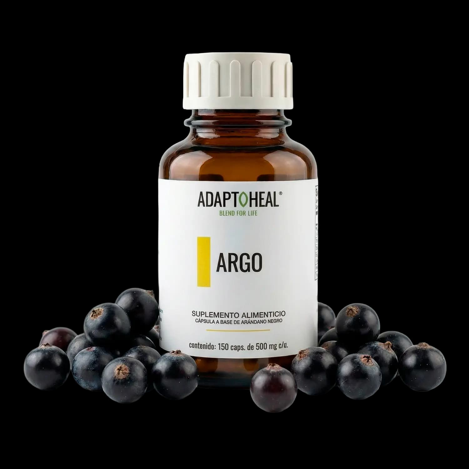 Arándano Negro 150 cápsulas | 500mg Adaptoheal®