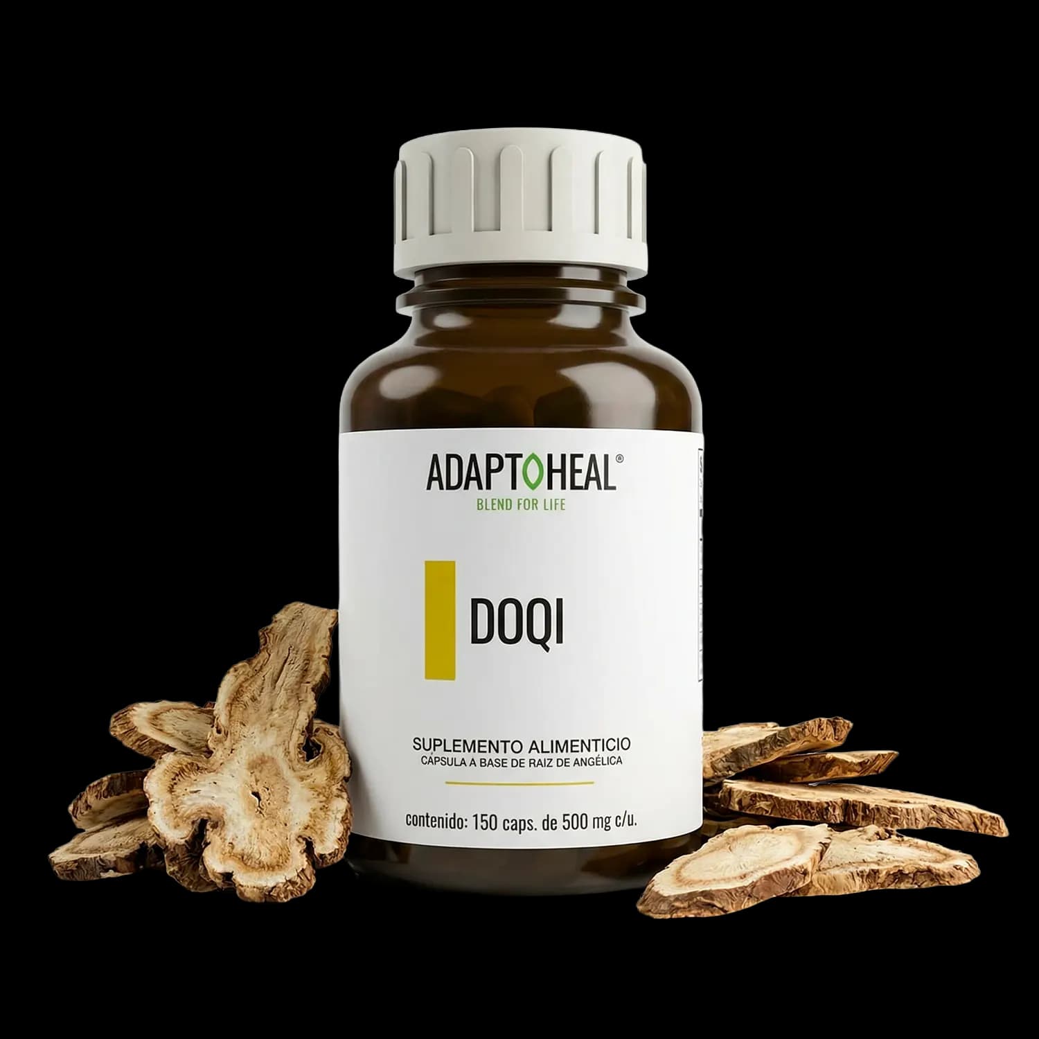 Dong Quai 150 cápsulas | 500mg Adaptoheal®