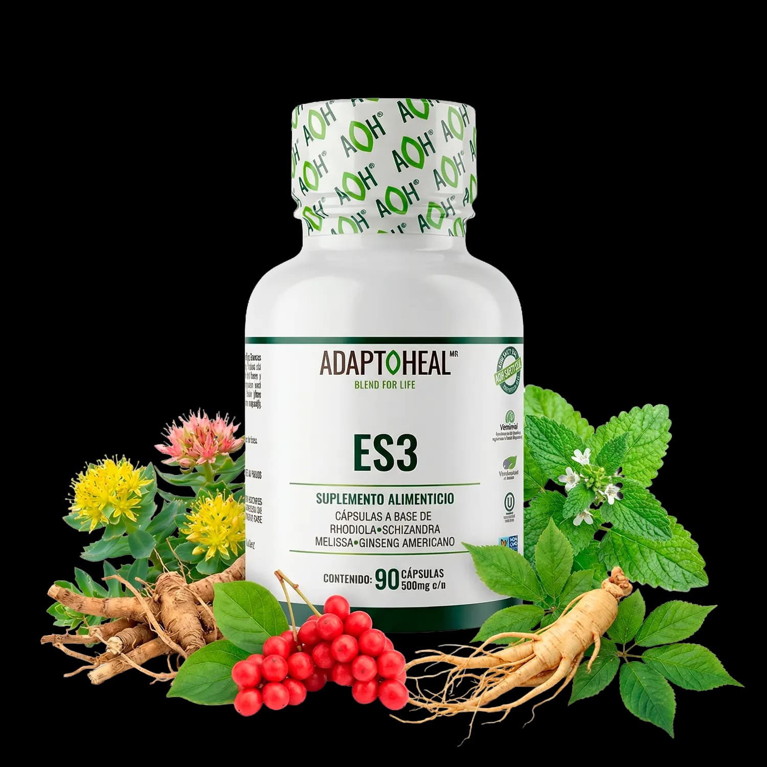 ES3 — Fórmula adaptógena de AdaptoHeal
