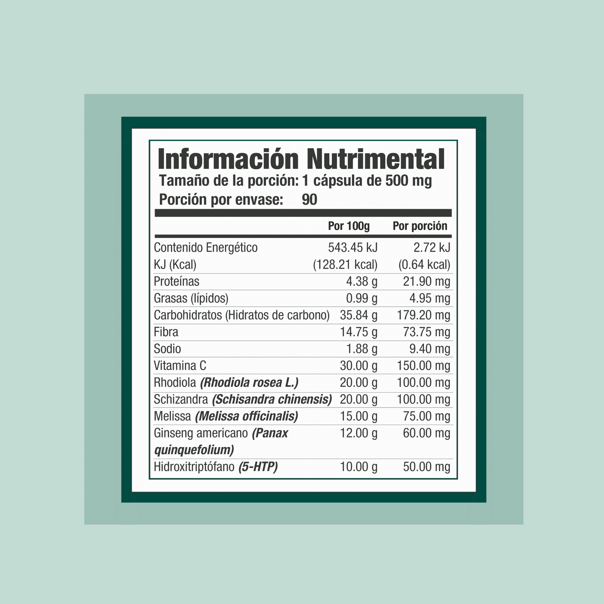 ES3 90 cápsulas | Adaptoheal® - imagen 2