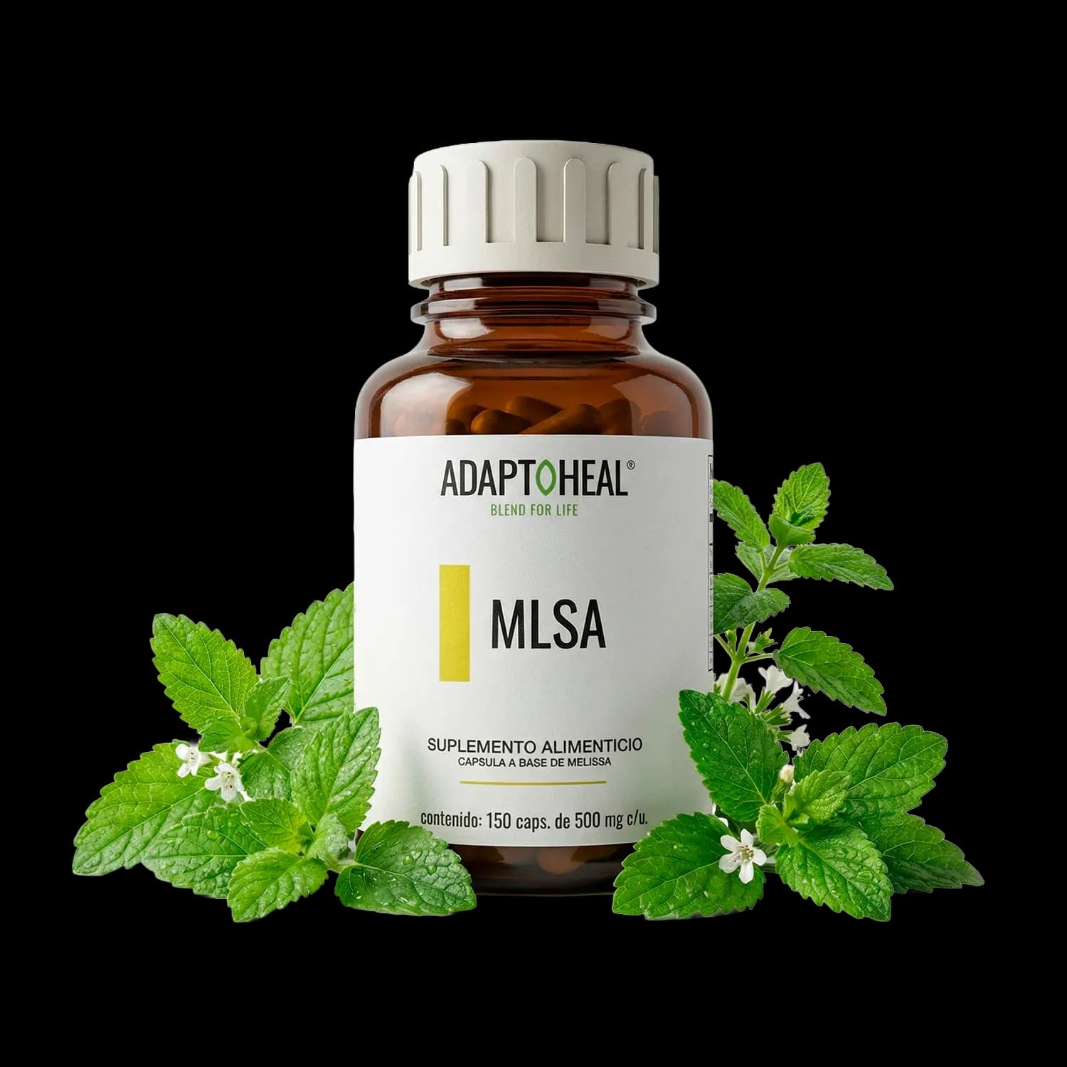 Melissa 150 cápsulas | 500mg Adaptoheal®