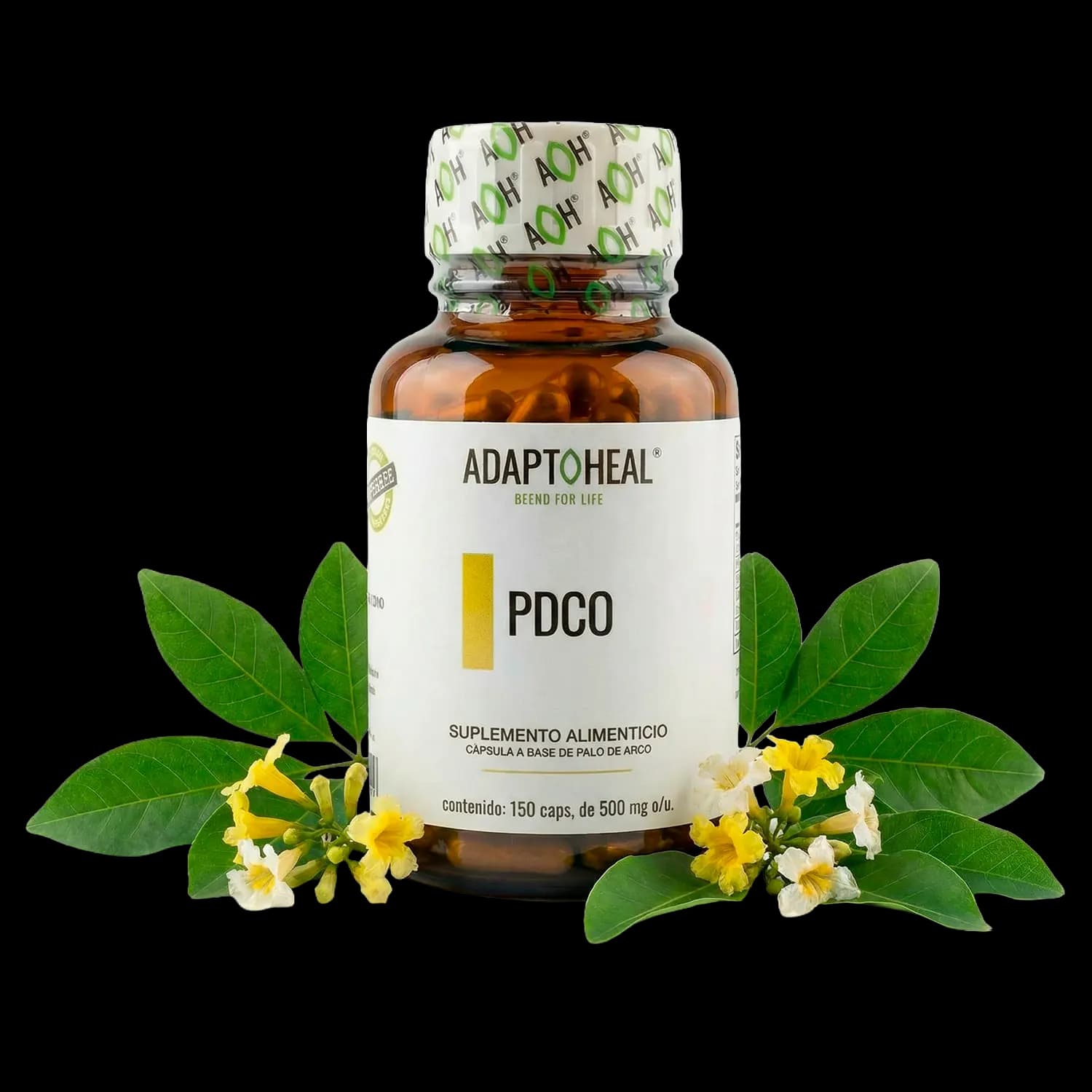 Palo de Arco 150 cápsulas | 500mg Adaptoheal®