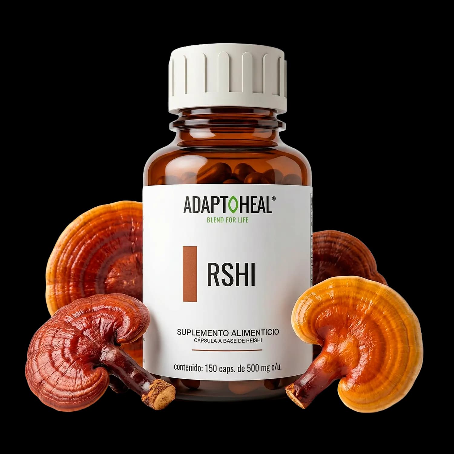 Reishi 150 cápsulas | 500mg Adaptoheal®