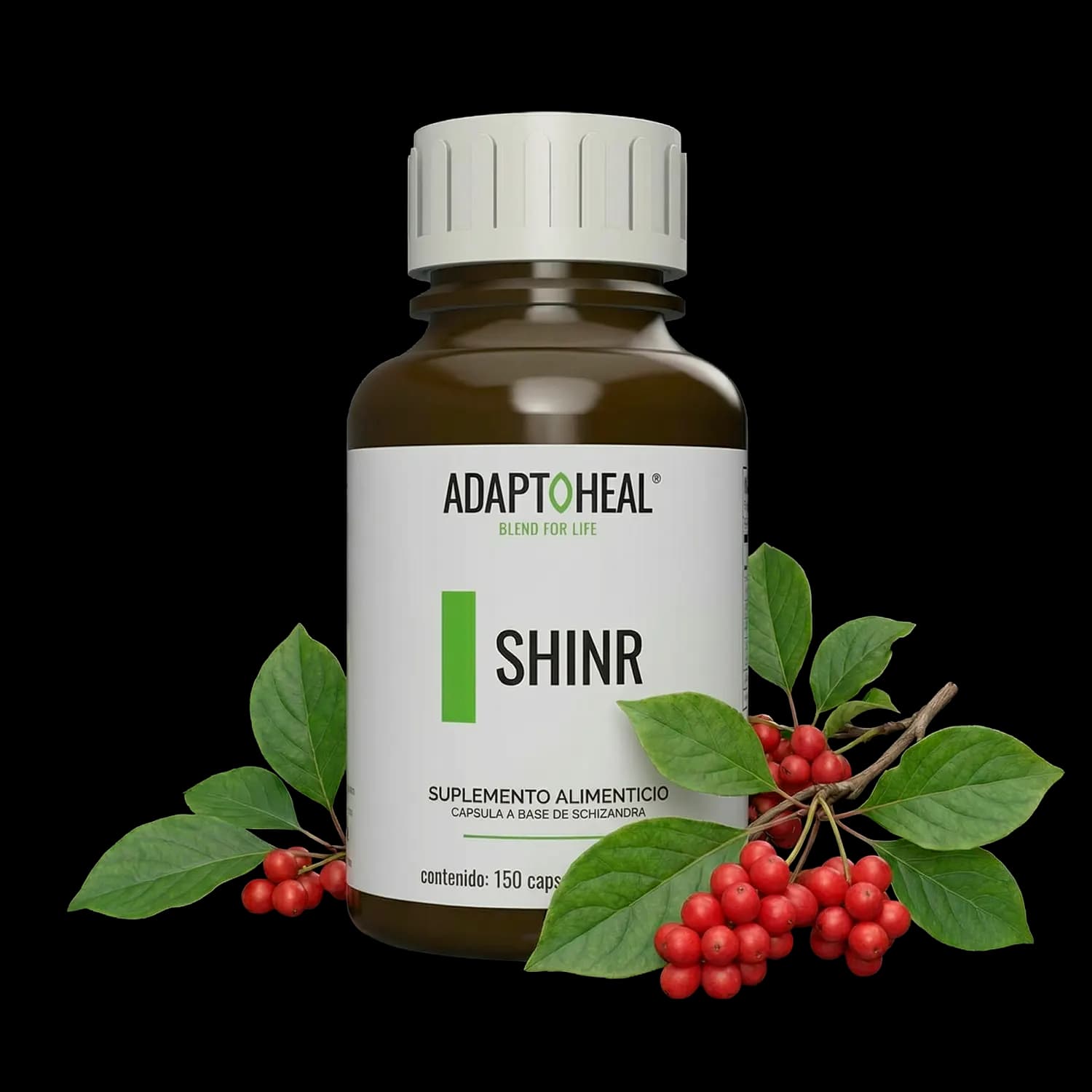 Schizandra 150 cápsulas | 500mg Adaptoheal®