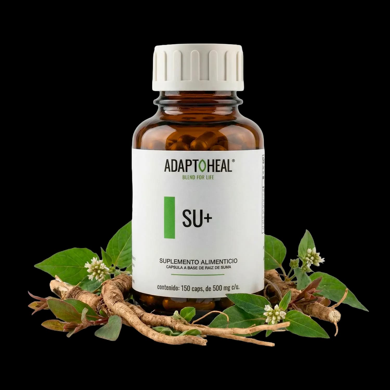 Suma 150 cápsulas | 500mg Adaptoheal®