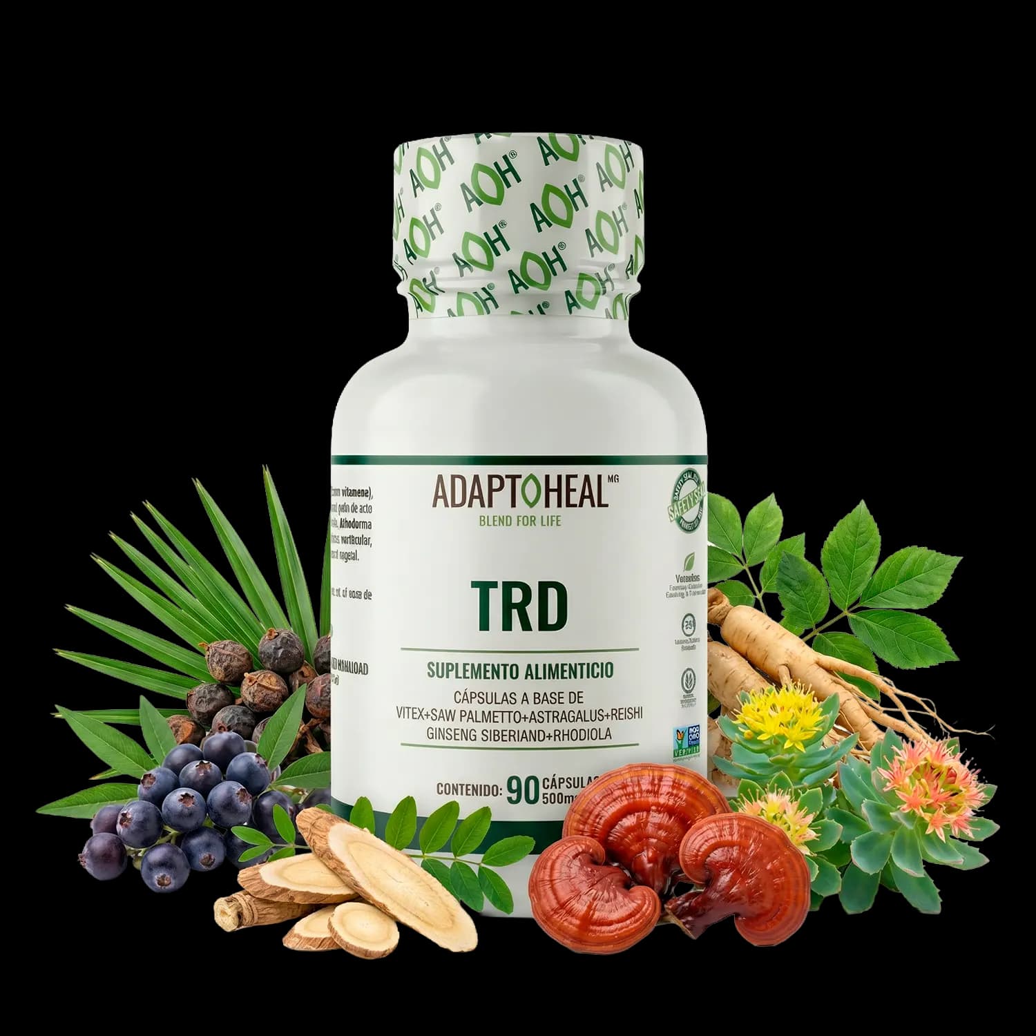 TRD — Fórmula adaptógena de AdaptoHeal