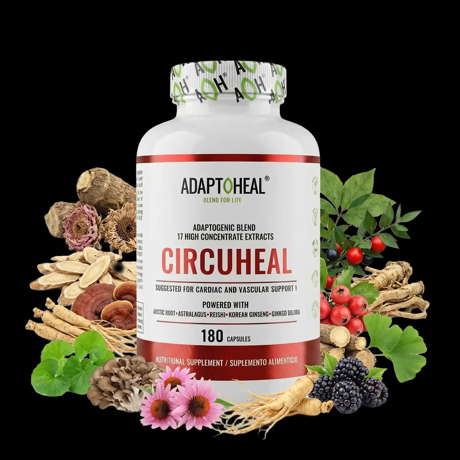 Circuheal 180 cápsulas | 700mg Adaptoheal®
