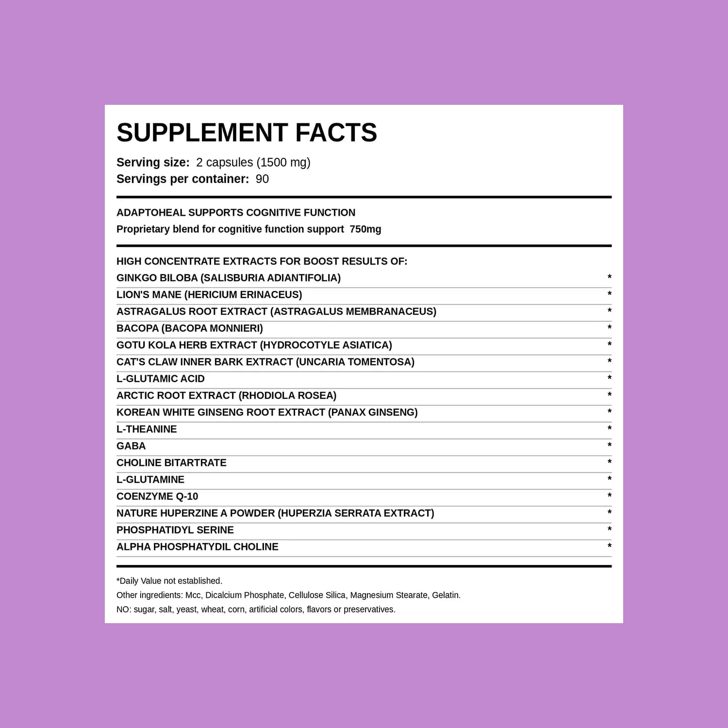 Neuroheal 180 cápsulas | 700mg Adaptoheal® - imagen 2