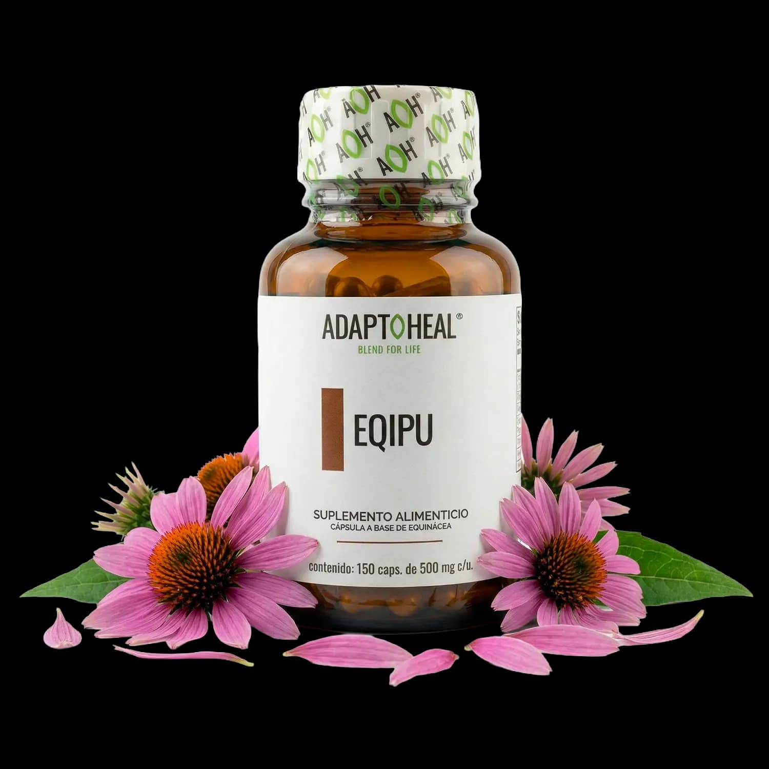 Equinácea Purpurea 150 cápsulas | 500mg Adaptoheal®
