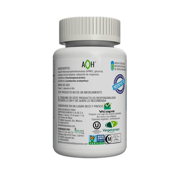 Bio Intes 200 Billones 60 cápsulas | 840mg Adaptoheal® - Imagen 3